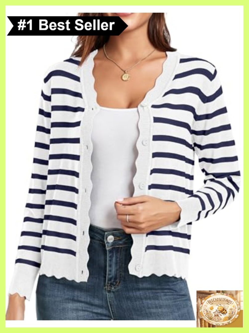 GRECERELLE Women's Lightweight Button Down Cardigan V-Neck Long Sleeve Knit